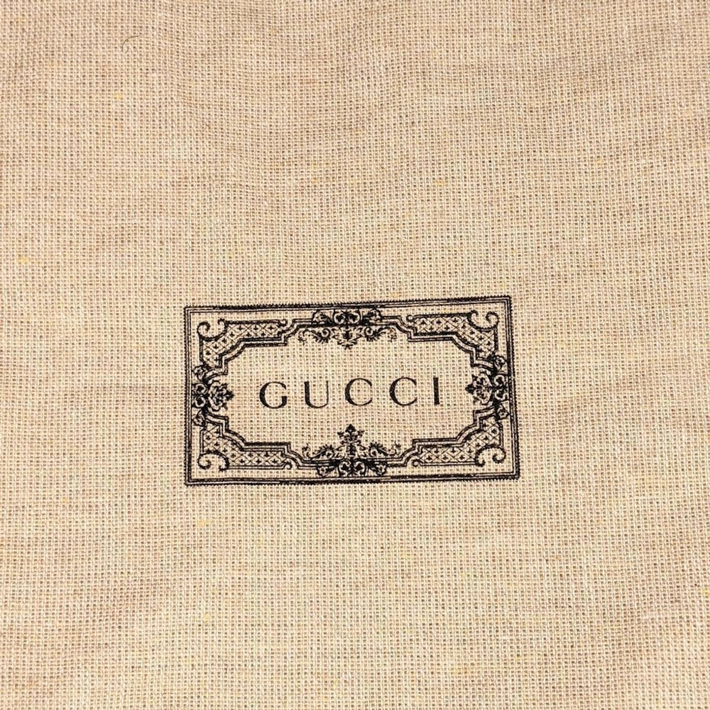 GUCCI Canvas Shoe Dust Bag 17" x 8.5" - Picture 3 of 4